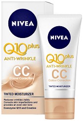 Nivea Q10 plus Anti-Wrinkle CC Cream - SPF 15 - CC      Q10   "Q10 plus" - 