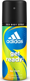 Adidas Men Get Ready Deo Body Spray -    "Get Ready" - 