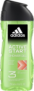 Adidas Men Active Start Shower Gel -    3  1  ,    -  
