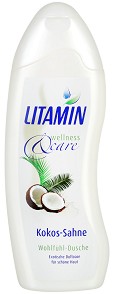 Litamin Wellness Care Coconut Cream Shower Gel -       -  