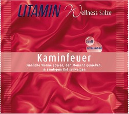 Litamin Open Fire - Червени соли за вана от Мъртво море - продукт