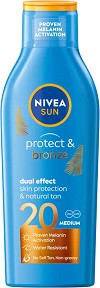 Nivea Sun Protect & Bronze Lotion -       Nivea Sun - 