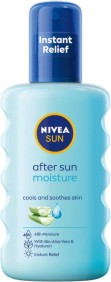 Nivea After Sun Moisture Spray - Охлаждащ спрей за след слънце с алое от серията Sun - продукт