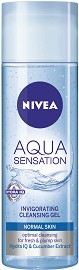 Nivea Aqua Sensation Invigorating Cleansing Gel -          "Aqua Sensation" - 