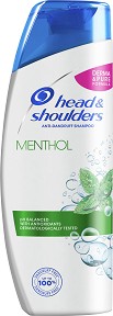Head & Shoulders Menthol - Освежаващ шампоан против пърхот с ментол - шампоан