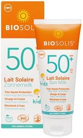 Biosolis Kids Sun Milk SPF 50+ -       -   