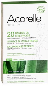 Acorelle Hair Removal Cold Wax Strips -   20      - 