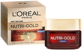 L'Oreal Nutri-Gold Rich Night Cream -         "Nutri-Gold" - 