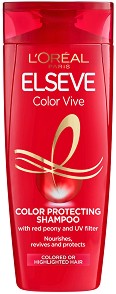 Elseve Color Vive Shampoo - Шампоан за боядисана коса от серията Color Vive - шампоан