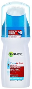 Garnier Pure Active Exfobrusher - Измиващ гел с пилинг четка от серията Pure Active - гел