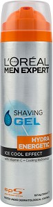 L'Oreal Men Expert Hydra Energetic Shaving Gel -      "Men Expert Hydra Energetic" - 