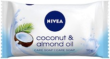 Nivea Coconut & Almond Oil - Тоалетен сапун с бадемово масло и аромат на кокос - сапун