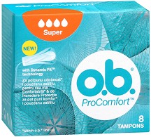 o.b. ProComfort Super Tampons - Дамски тампони - 8 ÷ 32 броя - тампони