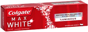 Colgate Max White Luminous Toothpaste -     -   