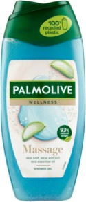 Palmolive Wellness Massage Shower Gel - Душ гел със соли от Мъртво море, алое вера и мента - душ гел