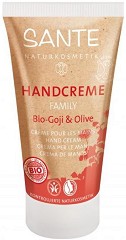 Sante Bio Goji & Olive Hand Cream - Крем за ръце с био годжи бери и маслина от серията Family - крем