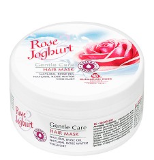 Маска за коса с розово масло и йогурт - От серията "Rose Joghurt" - маска