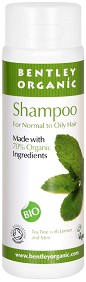 Bentley Organic Shampoo - Tea Tree With Lemon & Mint -         ,    - 