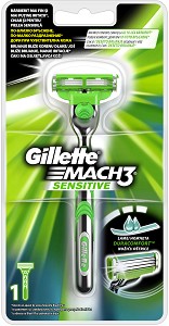 Gillette Mach 3 Sensitive -    "Mach 3" - 