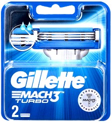 Gillette Mach 3 Turbo -      2 ÷ 8    "Mach 3" - 