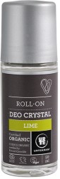 Urtekram Roll-on Deo Crystal - Кристален део ролон с лайм - ролон