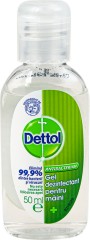 Антибактериален гел за ръце Dettol - 50 ml - гел