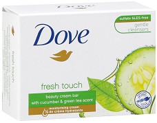 Dove Go Fresh Fresh Touch Cream Bar - Крем-сапун с краставица и зелен чай от серията Go Fresh - сапун