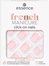Essence French Manicure Click On Classic French -       - 