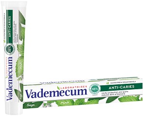 Vademecum Anti-Caries & Naturаl Toothpaste - Паста за зъби в опаковки от 75 ÷ 125 ml - паста за зъби