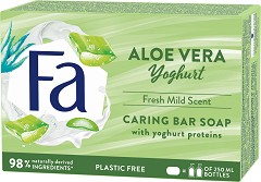 Fa Aloe Vera Yoghurt Caring Bar Soap - Крем сапун с алое вера от серията "Yoghurt" - сапун