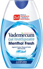 Vademecum 2 in 1 Menthol Fresh Gel Toothpaste -     -   