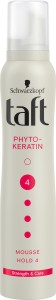 Taft Phyto-Keratin Mousse -      Keratin - 