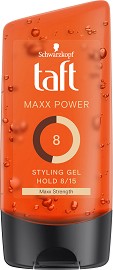 Taft Maxx Power Styling Gel - Гел за коса със силна фиксация - гел
