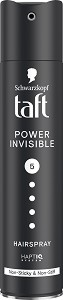 Taft Power Invisible Hairspray -         Power - 