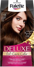 Palette Deluxe Oil-Care Color Permanent - Подхранваща трайна крем боя за коса - боя