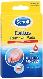 Scholl Callus Removal Pads -          - 