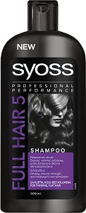 Syoss Full Hair 5 Shampoo -            "Full Hair 5" - 