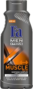 Fa Men Xtreme Muscle Relax Body & Hair Shower Gel -       "Fa Men Xtreme" -  