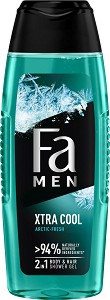 Fa Men Xtra Cool Body & Hair Shower Gel -        -  