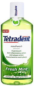 Tetradent Fresh Mint Mouthwash -       ,     - 