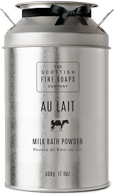 Scottish Fine Soaps Au Lait Milk Bath Powder -         "Au Lait" - 