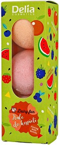 Delia Dairy Fun Fizzing Bath Bombs -      Dairy Fun - 