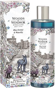 Woods of Windsor Blue Orchid & Water Lily Moisturizing Bath & Shower Gel -         "Blue Orchid and Water Lily" - 