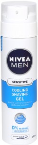 Nivea Men Sensitive Cooling Shaving Gel - Охлаждащ гел за бръснене за чувствителна кожа от серията Sensitive - гел