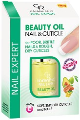 Golden Rose Nail Expert Beauty Oil Nail & Cuticle - Олио за нокти и кутикули от серията "Nail Expert" - олио