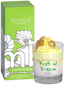 Bomb Cosmetics Festival Dream Piped Candle -            - 