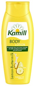 Kamill Lemon-Buttermilk Body Lotion - Лосион за тяло за нормална кожа с витамин E - лосион