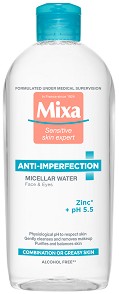 Mixa Anti-Imperfections Micellar Water -       "Anti-Imperfections" - 