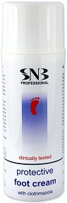 SNB Protective Foot Cream with Clotrimazole - Предпазващ крем за крака с клотримазол - крем