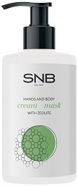 SNB Hands and Body Cream-Mask with Zeolite -         - 
